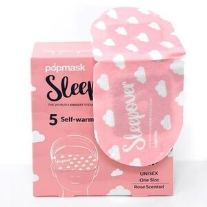 Popmask Sleepover Self Warming Steam Masks | NEW | 5 Pack
